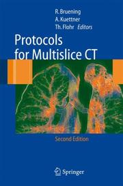 Cover of: Protocols for Multislice CT by 