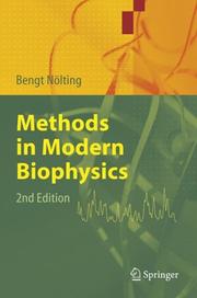 Cover of: Methods in Modern Biophysics by Bengt Nölting