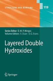 Cover of: Layered Double Hydroxides (Structure and Bonding) (Structure and Bonding)