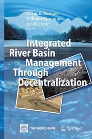 Cover of: Integrated River Basin Management through Decentralization by 