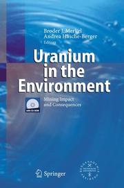 Cover of: Uranium in the Environment : Mining Impact and Consequences