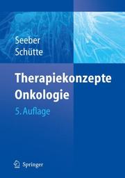 Cover of: Therapiekonzepte Onkologie by Siegfried Seeber