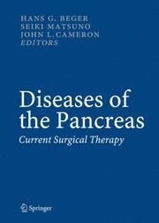 Cover of: Diseases of the Pancreas: Current Surgical Therapy