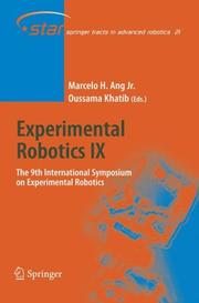 Cover of: Experimental Robotics IX: The 9th International Symposium on Experimental Robotics (Springer Tracts in Advanced Robotics)