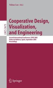 Cover of: Cooperative Design, Visualization, and Engineering by Yuhua Luo, Yuhua Luo