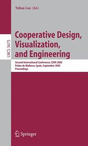 Cover of: Cooperative Design, Visualization, and Engineering by Yuhua Luo