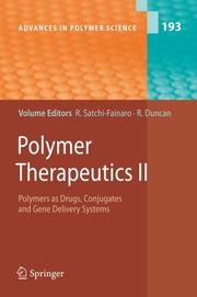 Cover of: Polymer Therapeutics II by 