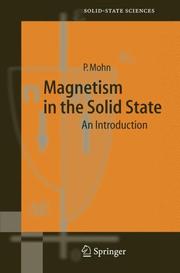 Cover of: Magnetism in the Solid State by Peter Mohn