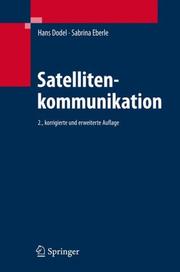 Satellitenkommunikation by Hans Dodel