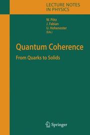 Quantum coherence by Walter Pötz