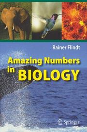 Cover of: Amazing Numbers in Biology by Rainer Flindt