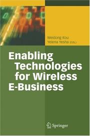 Cover of: Enabling Technologies for Wireless E-Business