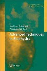 Cover of: Advanced Techniques in Biophysics (Springer Series in Biophysics)