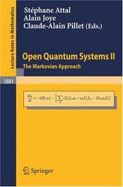 Open quantum systems