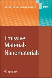 Cover of: Emissive Materials - Nanomaterials (Advances in Polymer Science)