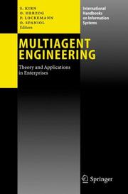 Cover of: Multiagent Engineering: Theory and Applications in Enterprises (International Handbooks on Information Systems)