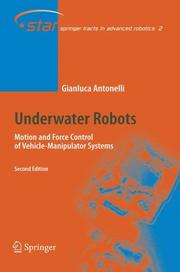 Underwater Robots by Gianluca Antonelli