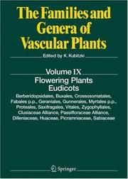 Cover of: Flowering Plants. Eudicots (The Families and Genera of Vascular Plants) by C. Bayer, P.F. Stevens