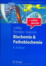 Cover of: Biochemie und Pathobiochemie (Springer-Lehrbuch) by 