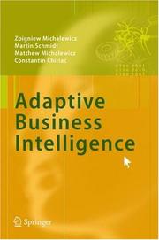 Cover of: Adaptive Business Intelligence
