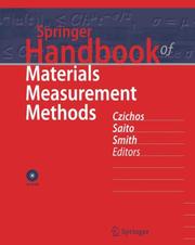 Front cover of Springer Handbook of Materials Measurement Methods by Unknown