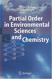 Cover of: Partial Order in Environmental Sciences and Chemistry