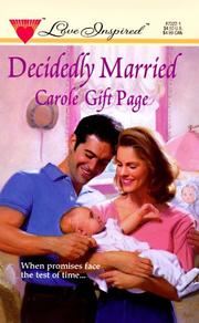 Cover of: Decidedly Married