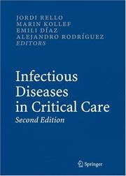 Cover of: Infectious Diseases in Critical Care