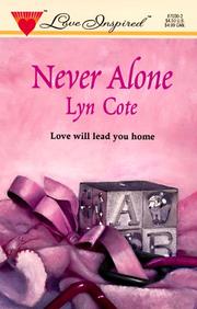 Cover of: Never Alone (Love Inspired , No 30)