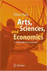 Cover of: Arts, Sciences, and Economics: A Historical Safari