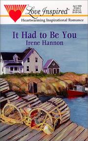 Cover of: It Had To Be You (Love Inspired, 58)
