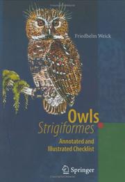 Cover of: Owls (Strigiformes) by Friedhelm Weick