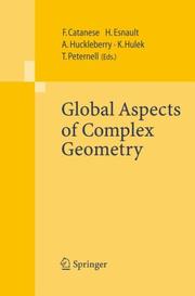 Cover of: Global Aspects of Complex Geometry