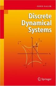 Cover of: Discrete Dynamical Systems