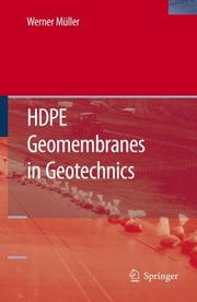 Cover of: HDPE Geomembranes in Geotechnics