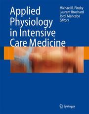 Cover of: Applied Physiology in Intensive Care Medicine | 