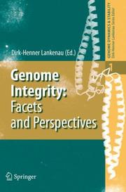 Cover of: Genome Integrity (Genome Dynamics and Stability)