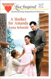 Cover of: A Mother for Amanda (Love Inspired, No. 109)