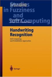 Handwriting recognition by Z.-Q Liu, Zhi-Qiang Liu, Jin-Hai Cai, Richard Buse