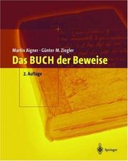 Cover of: Das BUCH der Beweise