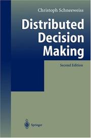 Cover of: Distributed Decision Making