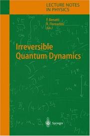 Cover of: Irreversible Quantum Dynamics (Lecture Notes in Physics) by 
