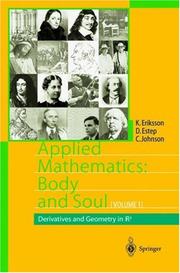 Cover of: Applied Mathematics: Body and Soul