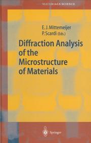 Cover of: Diffraction Analysis of the Microstructure of Materials (Springer Series in Materials Science)