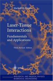 Cover of: Laser-Tissue Interactions by Markolf H. Niemz, Markolf H. Niemz