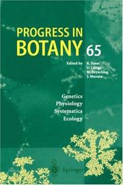 Cover of: Progress in Botany / Volume 65 (Progress in Botany)