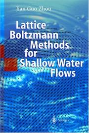 Cover of: Lattice Boltzmann Methods for Shallow Water Flows by Jian G. Zhou