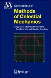 Cover of: Methods of celestial mechanics