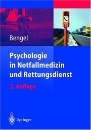 Cover of: Psychologie in Notfallmedizin und Rettungsdienst