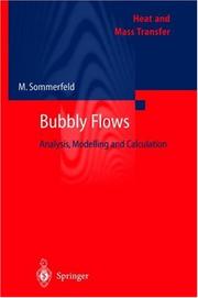 Cover of: Bubbly Flows | Martin Sommerfeld
